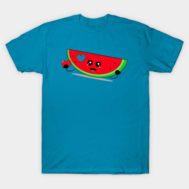 I will give you my heart watermelon T-Shirt by Coowo22